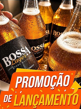 6x Chopp Bossa Lager 1L - PET Growler