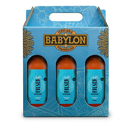 Kit 3x Babylon Soft Pilsen - Garrafa 500ml