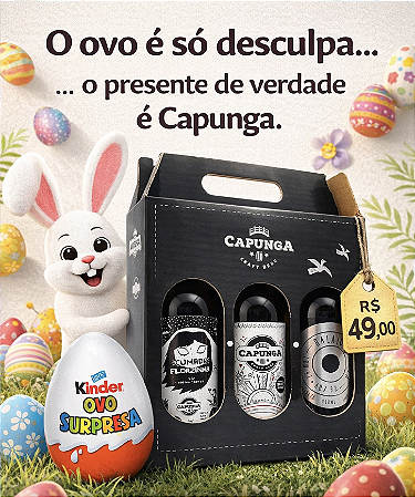 Kit Páscoa - Kit 3x 600ml + Kinder Ovo Surpresa