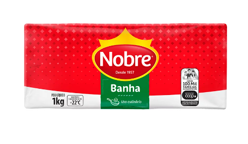 BANHA NOBRE PACOTE DE 1KG