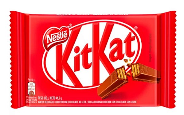 Chocolate Nestlé Kit Kat Ao Leite 41,5g