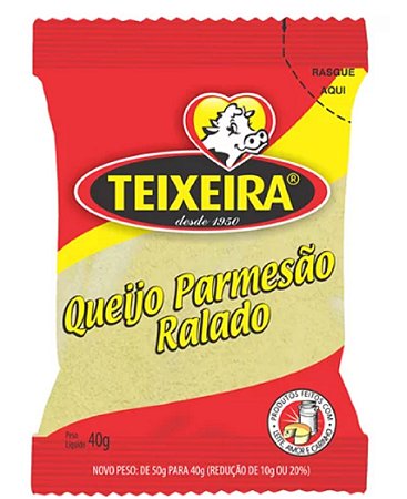 Queijo Parmesão Ralado Teixeira 40g