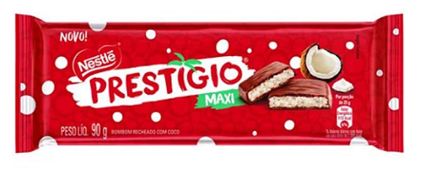 Chocolate Nestlé Prestígio Maxi Em Barra 80g