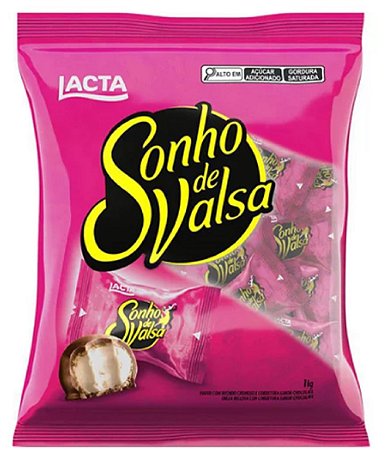 Bombom Lacta Sonho de Valsa Pacote 1kg