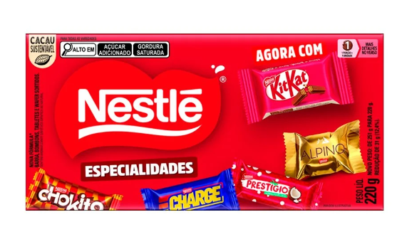 Caixa de Bombom Nestlé Especialidades 220g