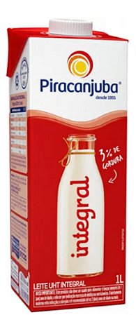 Leite Integral UHT Piracanjuba 1L