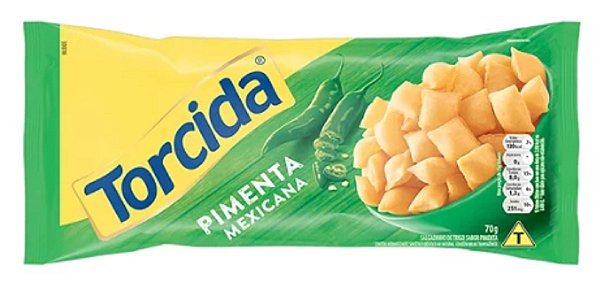 Salgadinho Torcida Pimenta Mexicana 70g