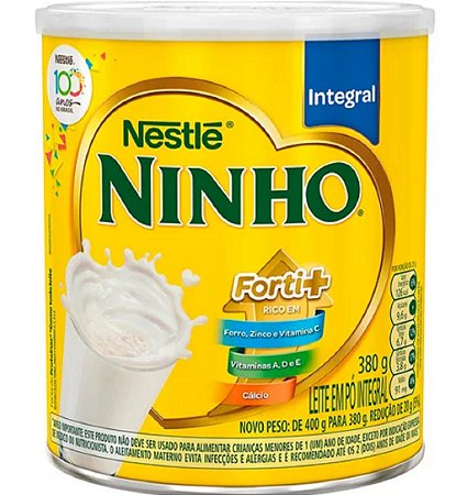 Leite em Pó Ninho Integral 380g
