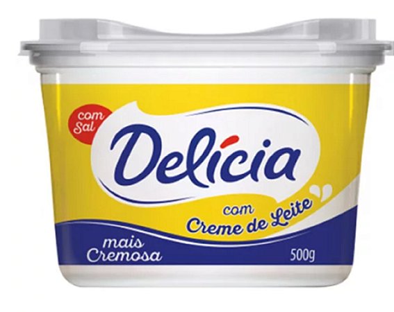 Margarina Delícia Com Sal 500g