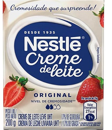 Creme de Leite Nestlé TP 200g
