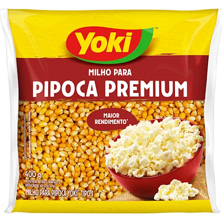 Milho para Pipoca Yoki Premium 400g