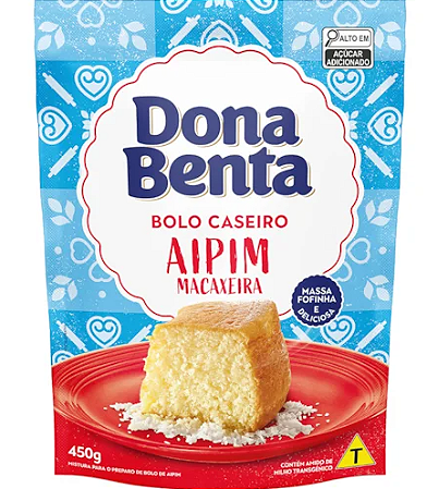Mistura para Bolo de Aipim Dona Benta 450g