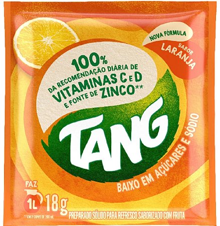 Suco em Pó Tang Laranja 18g