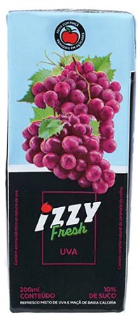 Suco Izzy Sabor Uva e Maçã 200ml