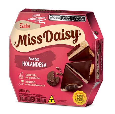 Torta Holandesa Miss Daisy 470g