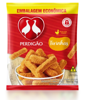 Tirinhas de Frango Empanadas Perdigão 1kg