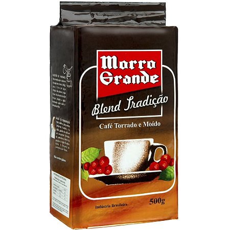 Café Torrado E Moído A Vácuo Blend Tradição Morro Grande Pacote 500g