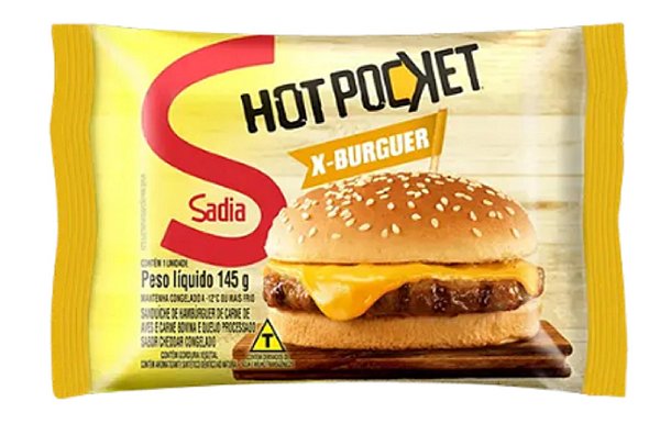 Hot Pocket Sadia X-Burguer 145g