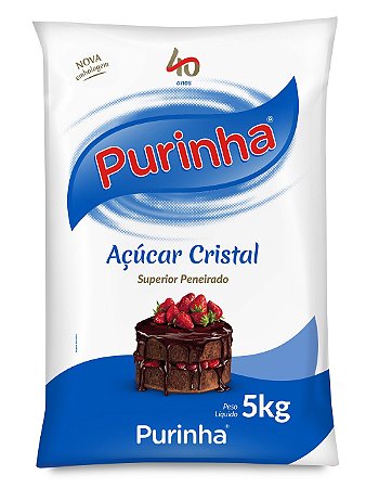 Açúcar Cristal Purinha 5 kg