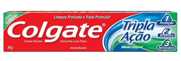 Creme Dental Colgate Tripla Ação Hortelã 90g
