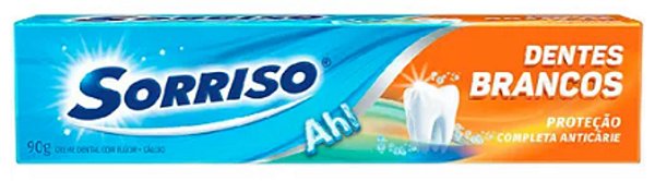 Creme Dental Sorriso Dentes Brancos 90g