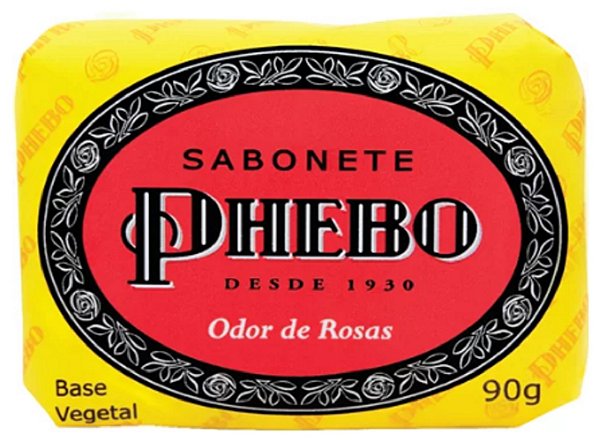 Sabonete Phebo Odor de Rosas em Barra 90g