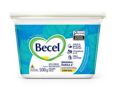 Margarina Ômega 6 Original c/ Sal Becel 500g