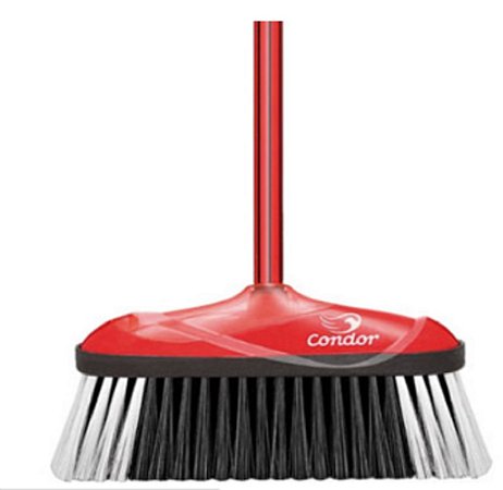 Vassoura Condor Pelo Sintético V9 Cabo Plástico