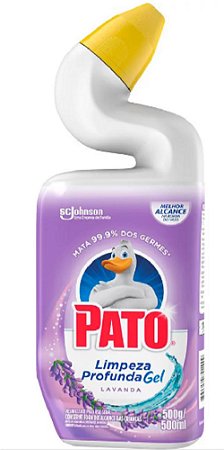 Limpador Sanitário Pato Limpeza Profunda Gel Lavanda 500ml
