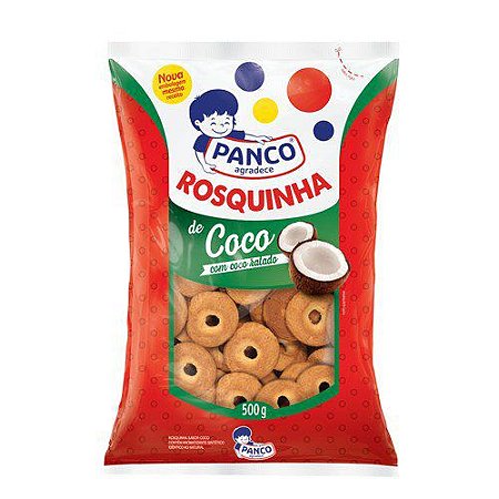 Biscoito Rosquinha de coco Panco,500g