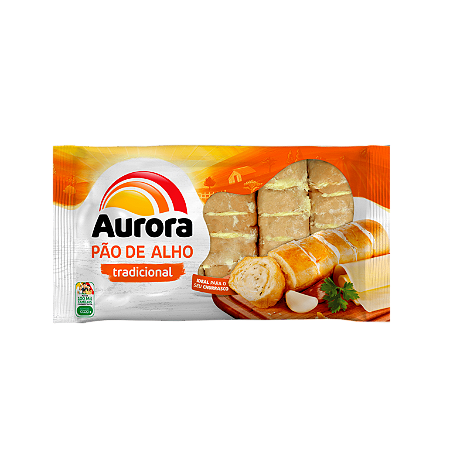 Pão de alho tradicional Aurora 340g