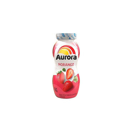 Bebida láctea sabor morango Aurora 170g