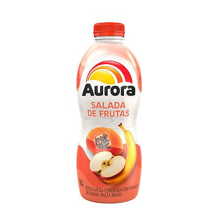 Bebida láctea salada de frutas Aurora 850g