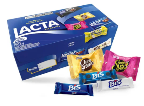 Bombom Lacta Variedades 250,6g