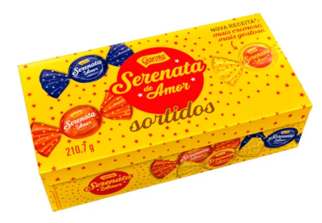 Bombom Garoto Serenata de Amor Sortidos 210,7g