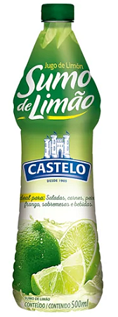 Sumo de Limão Castelo Frasco de 500ML
