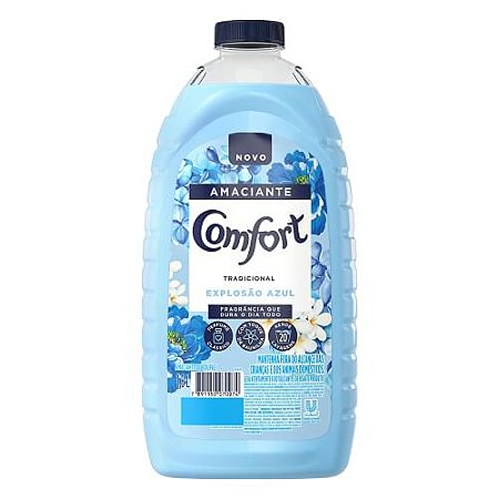 Amaciante Diluído Comfort Tradicional Explosão Azul 1,8L