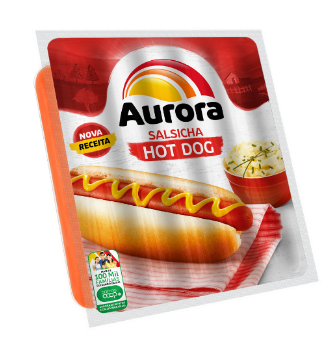 Salsicha Hot Dog Aurora 500g