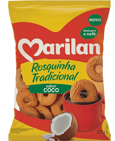 Biscoito Marilan Rosquinha Sabor Coco 300g