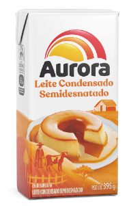 Leite Condensado Semidesnatado Aurora TP 395g