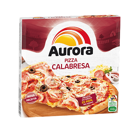 Pizza de Calabresa Aurora 460g
