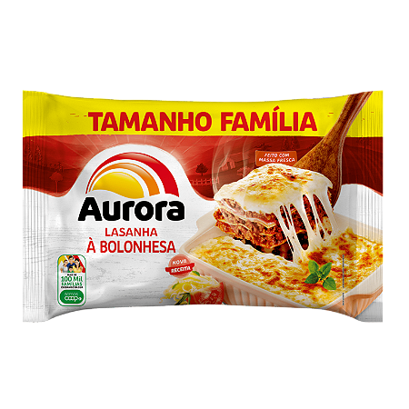 Lasanha à Bolonhesa Aurora 1kg