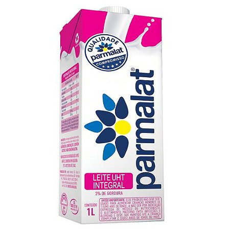 LEITE UHT INTEGRAL PARMALAT 1L