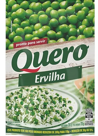 Ervilha Quero Sachet 170g