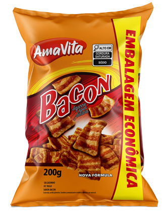Salgadinho Amavita Bacon  200g
