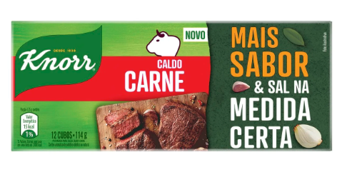 Caldo Knorr Carne Caixa 114g