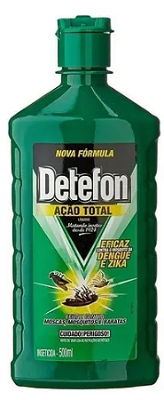 Inseticida Líquido Ação Total Detefon Frasco 500ml