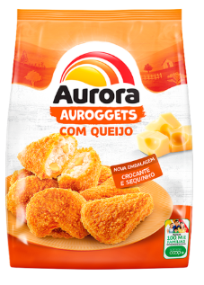 Auroggets com Queijo Aurora 900g