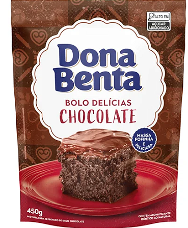 Mistura para Bolo de Chocolate Dona Benta 450g