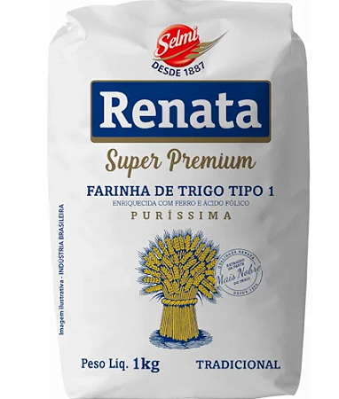 Farinha de Trigo Renata Tradicional 1kg